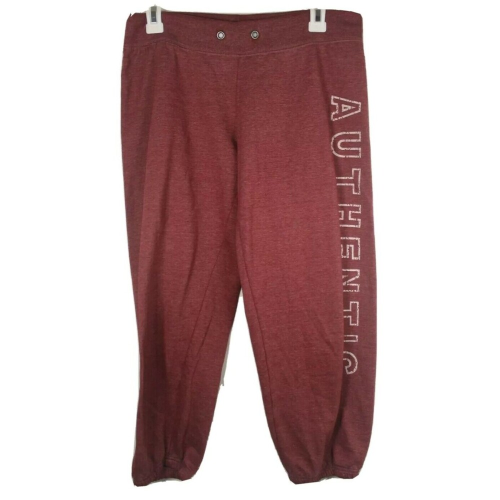 JJ Authentic Red Sweatpants Size Medium M